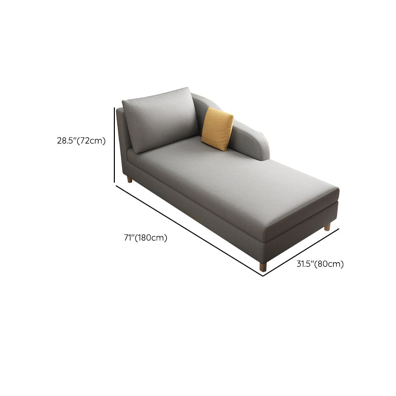 Living Room Recessed Arms Chaise Modern Chaise Lounge with Upholster Clearhalo 'Chairs & Seating' 'Chaise Lounge' 'chaise_lounge' 'furn' 'furn_chaise_lounge' 'Furniture' 'Living Room Furniture' 7266755