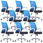 Modern Office Chair Fixed Arms No Distressing Chair with Breathable Back 8 Piece Set Clearhalo 'furn' 'furn_office_chair' 'Furniture' 'Office Chairs' 'Office Furniture' 'office_chair' 7267112