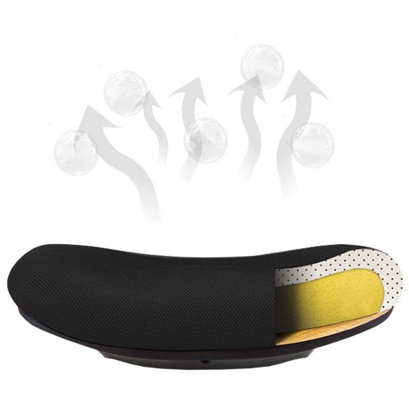 Modern Office Chair Fixed Arms No Distressing Chair with Breathable Back Clearhalo 'furn' 'furn_office_chair' 'Furniture' 'Office Chairs' 'Office Furniture' 'office_chair' 7267115