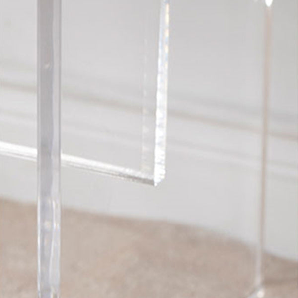 Contemporary 2 Drawers Make-up Vanity Acrylic Makeup Vanity Desk Table