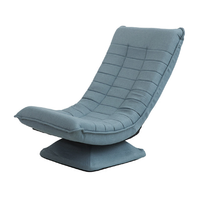 Sedia a poltrona in metallo reclinabile con miscela in cotone giutrio