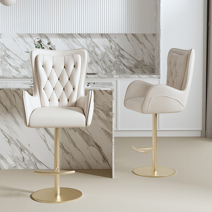 Sgabello da bar in metallo in metallo industriale.