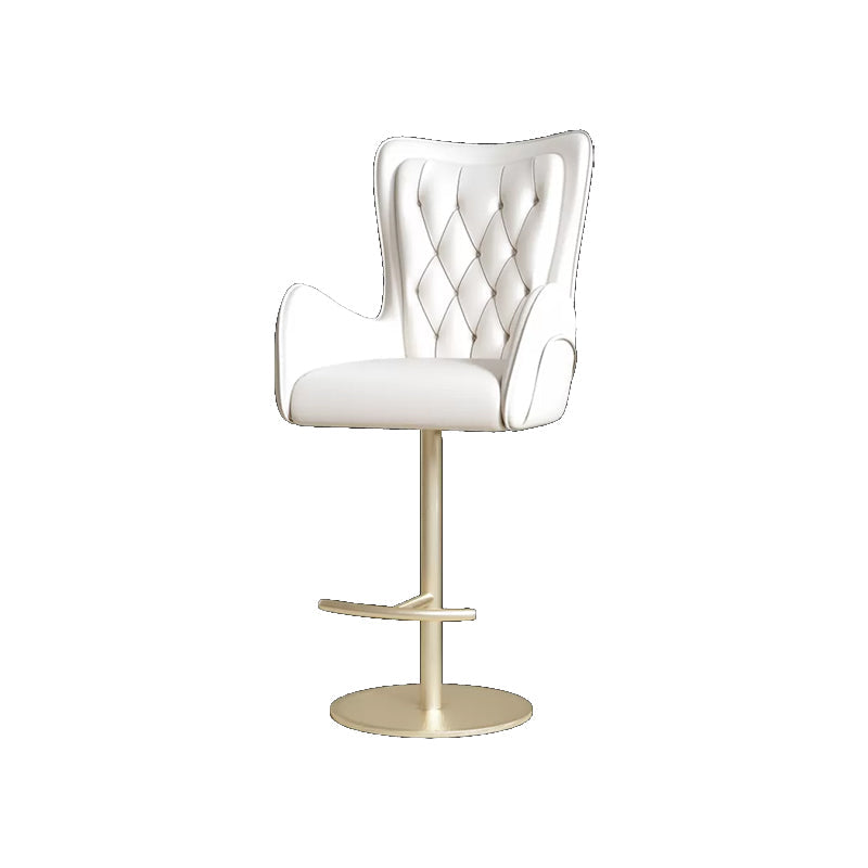 Sgabello da bar in metallo in metallo industriale.