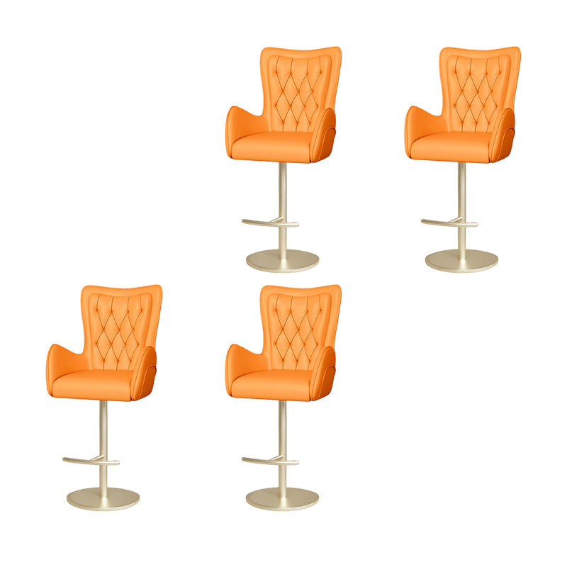 Sgabello da bar in metallo in metallo industriale.