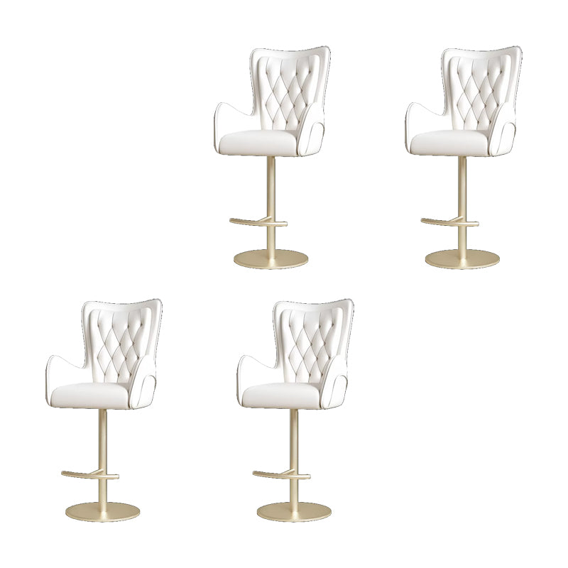 Sgabello da bar in metallo in metallo industriale.