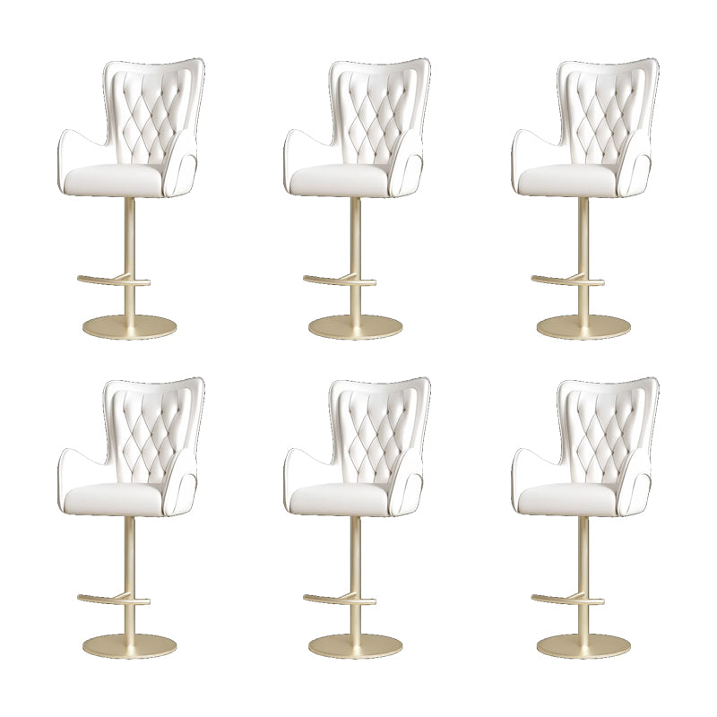 Sgabello da bar in metallo in metallo industriale.