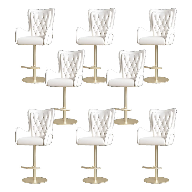 Sgabello da bar in metallo in metallo industriale.