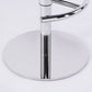 Adjustable Armless Swivel Barstools Saddle Seat Bar Stool with Chrome Base