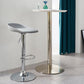 Sgabelli da bar senza braccia con bancone del soggiorno con gambe metalliche