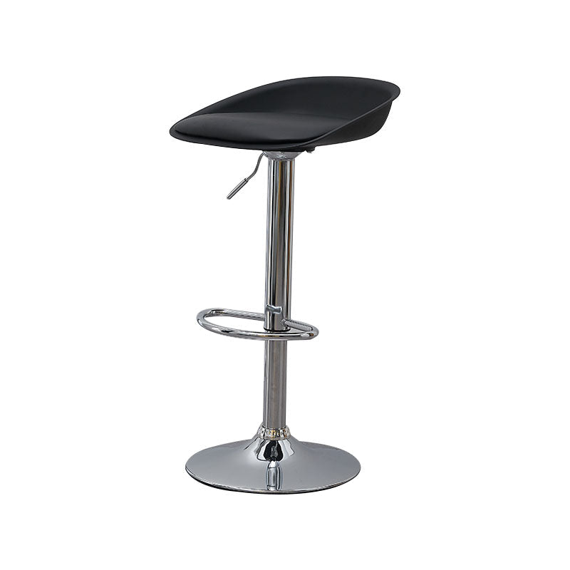 Sgabelli da bar senza braccia con bancone del soggiorno con gambe metalliche