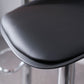 Sgabelli da bar senza braccia con bancone del soggiorno con gambe metalliche