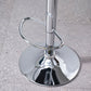 Sgabelli da bar senza braccia con bancone del soggiorno con gambe metalliche