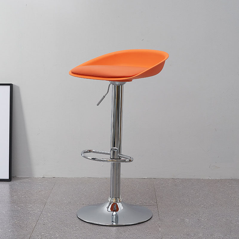 Sgabelli da bar senza braccia con bancone del soggiorno con gambe metalliche