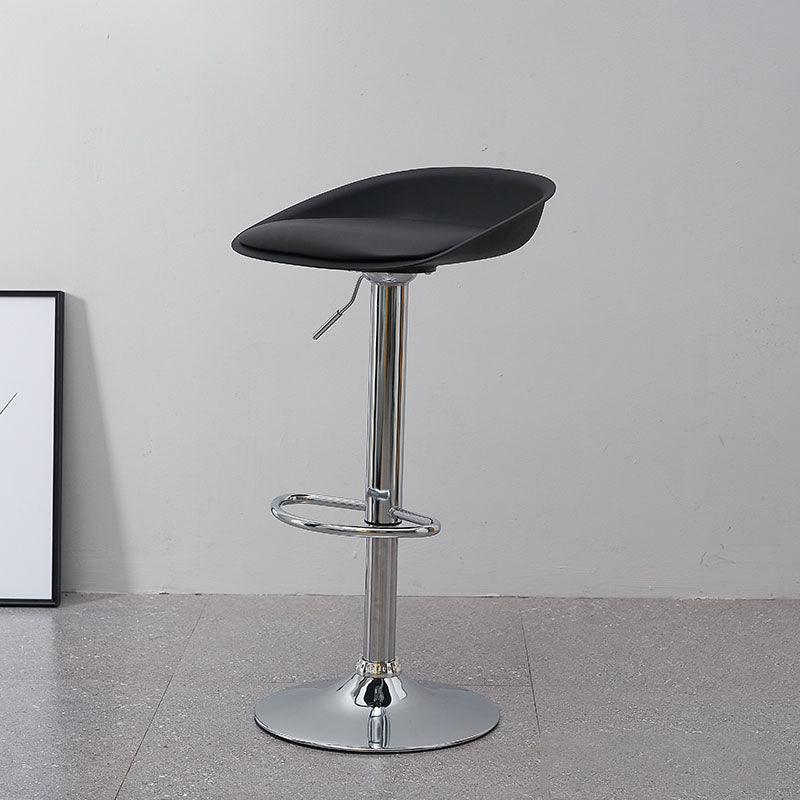 Sgabelli da bar senza braccia con bancone del soggiorno con gambe metalliche