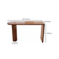 Modern Style Wood Bar Table Pine Wood Base for Milk Tea Shop