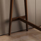 Table de salle à manger de bar d'intérieur rectangulaire, table de tabouret de bar en bois massif