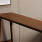 Table de salle à manger de bar d'intérieur rectangulaire, table de tabouret de bar en bois massif
