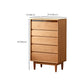 Mid-Century Modern Rectangle Accent Chest Solid Wood Natural Accent Chest Clearhalo 'Cabinets & Chests' 'cabinets_chests' 'furn' 'furn_cabinets_chests' 'Furniture' 'Living Room Furniture' 7270651