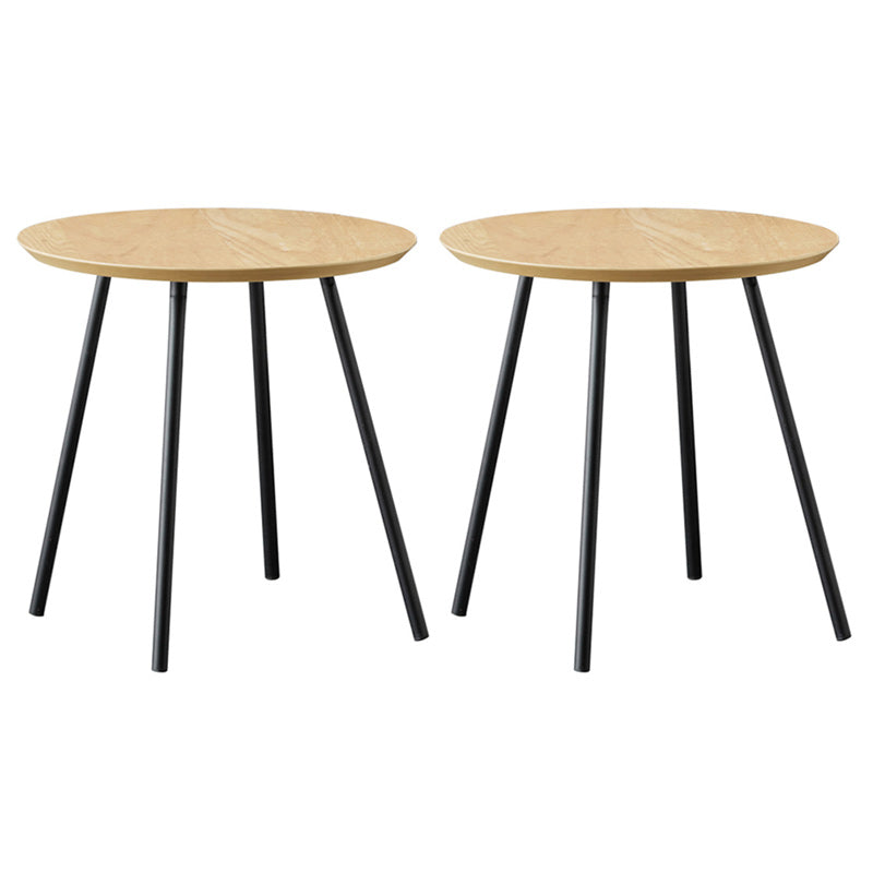 15" Wide Contemporary Corner Table Wood 4 Legs Accent Side Table 2 Clearhalo 'Coffee & Accent Tables' 'End & Side Tables' 'end_side_tables' 'furn' 'furn_end_side_tables' 'Furniture' 'Living Room Furniture' 7270683