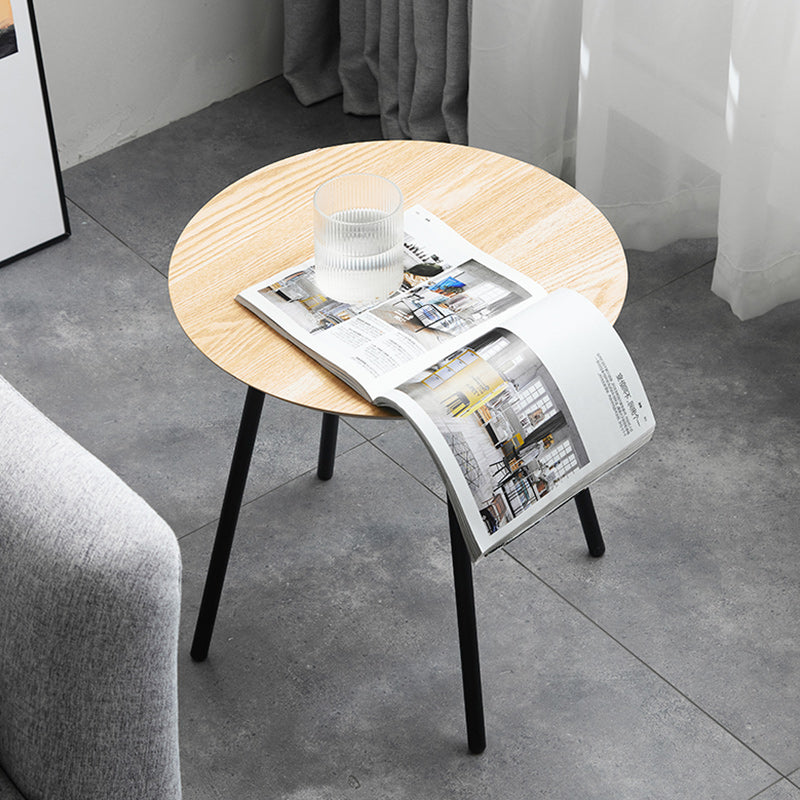 15" Wide Contemporary Corner Table Wood 4 Legs Accent Side Table Clearhalo 'Coffee & Accent Tables' 'End & Side Tables' 'end_side_tables' 'furn' 'furn_end_side_tables' 'Furniture' 'Living Room Furniture' 7270686