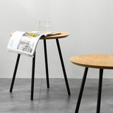 15" Wide Contemporary Corner Table Wood 4 Legs Accent Side Table Clearhalo 'Coffee & Accent Tables' 'End & Side Tables' 'end_side_tables' 'furn' 'furn_end_side_tables' 'Furniture' 'Living Room Furniture' 7270692