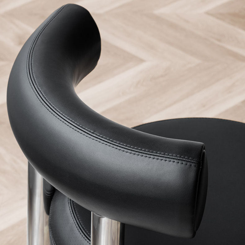 Contemporary Style Side Chair Metal Open Back Dining Room Chair for Home Clearhalo 'Dining Chairs' 'Dining Tables & Seating' 'dining_chair' 'furn' 'furn_dining_chair' 'Furniture' 'Kitchen & Dining Furniture' 7270958