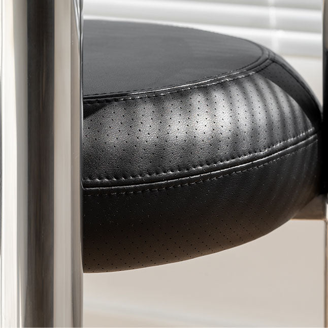 Contemporary Style Side Chair Metal Open Back Dining Room Chair for Home Clearhalo 'Dining Chairs' 'Dining Tables & Seating' 'dining_chair' 'furn' 'furn_dining_chair' 'Furniture' 'Kitchen & Dining Furniture' 7270960