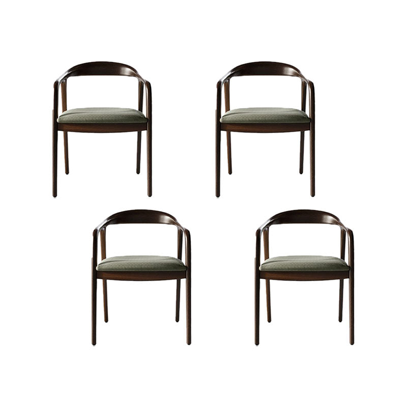 Contemporary Style Chair Metal Dining Room Chair for Dining Room Light Green 4 Piece Set Clearhalo 'Dining Chairs' 'Dining Tables & Seating' 'dining_chair' 'furn' 'furn_dining_chair' 'Furniture' 'Kitchen & Dining Furniture' 7270980