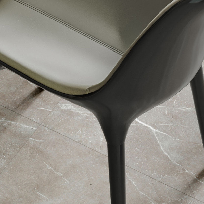 Contemporary Style Chair Metal Dining Room Chair for Dining Room Clearhalo 'Dining Chairs' 'Dining Tables & Seating' 'dining_chair' 'furn' 'furn_dining_chair' 'Furniture' 'Kitchen & Dining Furniture' 7270981