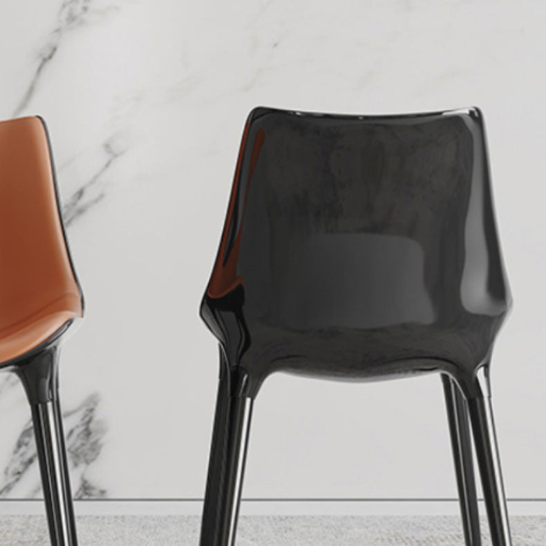 Contemporary Style Chair Metal Dining Room Chair for Dining Room Clearhalo 'Dining Chairs' 'Dining Tables & Seating' 'dining_chair' 'furn' 'furn_dining_chair' 'Furniture' 'Kitchen & Dining Furniture' 7270982