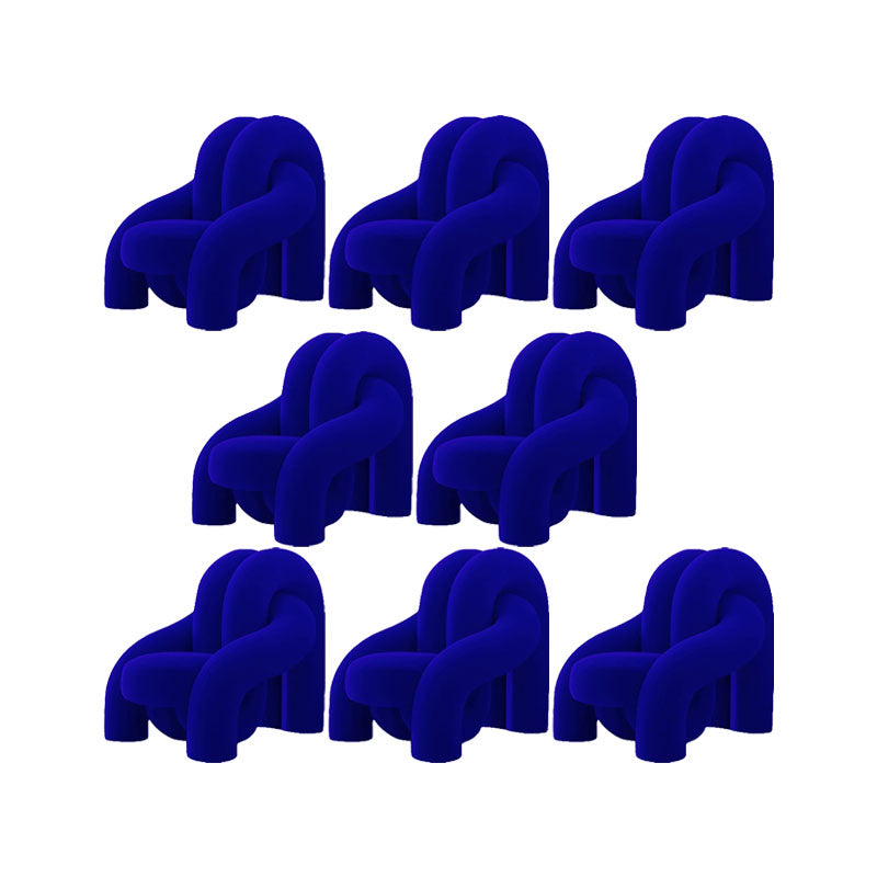 Indoor Dining Side Chair Metal and Upholstered Side Chair for Home