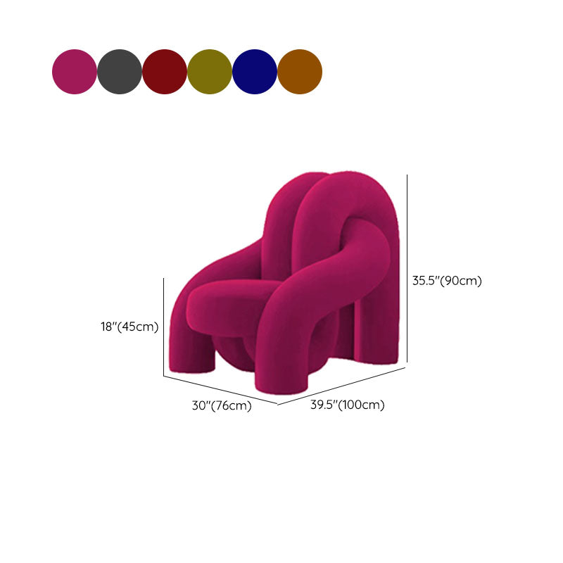 Indoor Dining Side Chair Metal and Upholstered Side Chair for Home