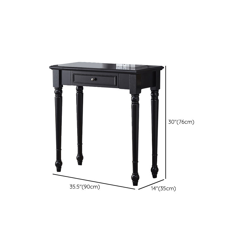 Tavolo da console rettangolare moderna tavolo di divano console in legno per casa