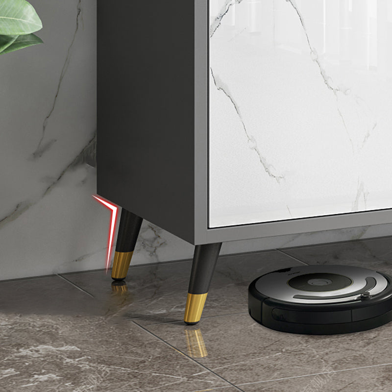 Server da pranzo in pietra di buffet contemporanei con cassetti per soggiorno