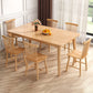Solid Wood Dining Table Set 1/2/5/7 Pieces Dining Set for Kitchen