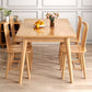 Solid Wood Dining Table Set 1/2/5/7 Pieces Dining Set for Kitchen