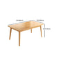 Solid Wood Dining Table Set 1/2/5/7 Pieces Dining Set for Kitchen