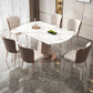 Sintered Stone Dining Table Set 1/2/5/7 Pieces Dining Set for Kitchen