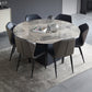 Modern Sintered Stone Dining Table Set 1/2/7 Pieces Dining Set for Kitchen
