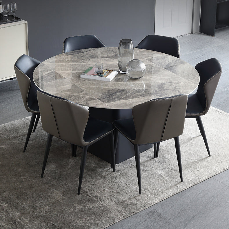 Modern Sintered Stone Dining Table Set 1/2/7 Pieces Dining Set for Kitchen