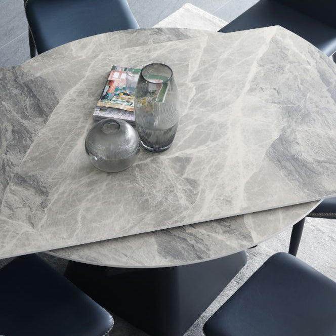 Modern Sintered Stone Dining Table Set 1/2/7 Pieces Dining Set for Kitchen