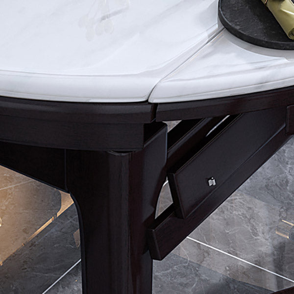 Table de salle à manger à feuilles à feuilles drop