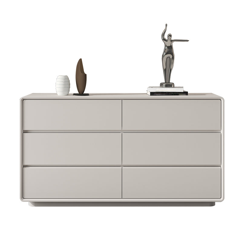 Tocador de cofre de almacenamiento contemporáneo con cajones