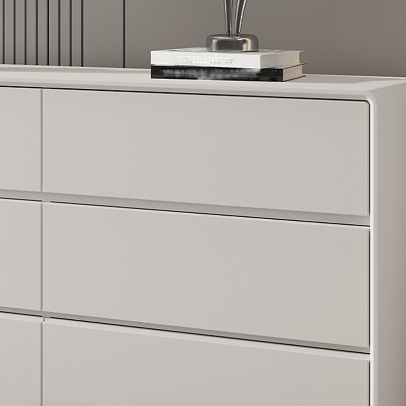 Tocador de cofre de almacenamiento contemporáneo con cajones