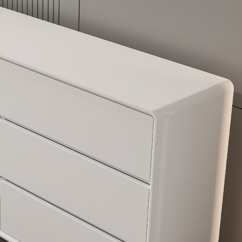 Tocador de cofre de almacenamiento contemporáneo con cajones