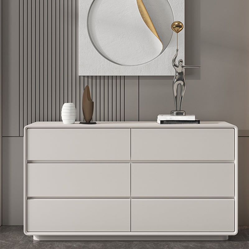 Tocador de cofre de almacenamiento contemporáneo con cajones