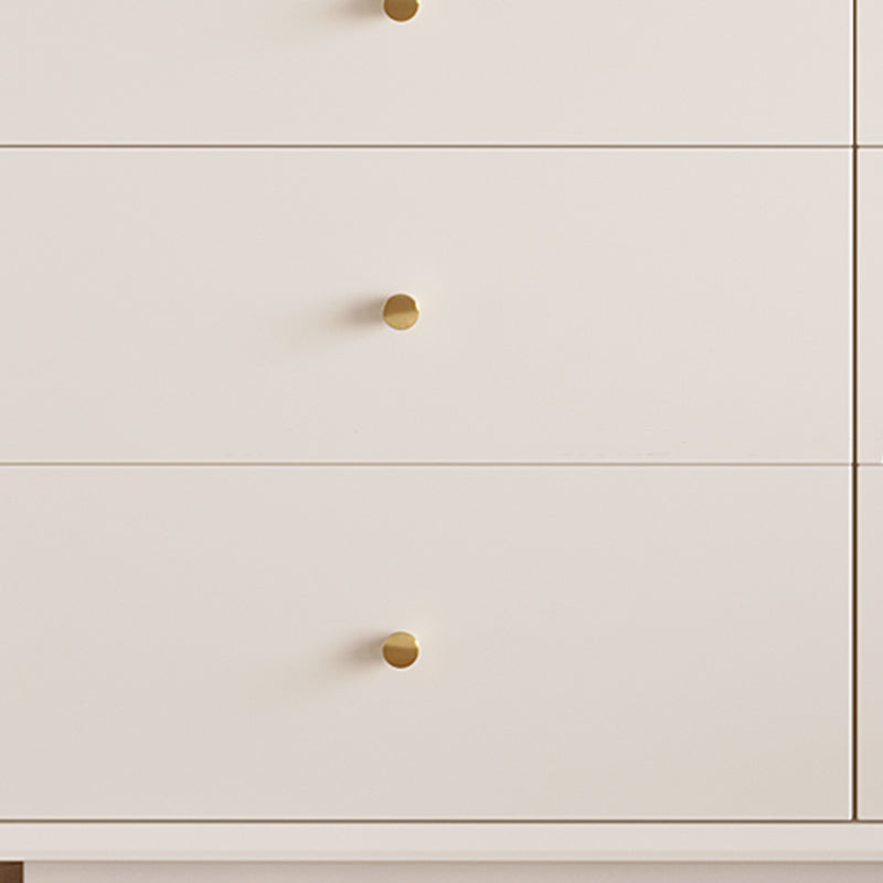 Tocador de cofre de almacenamiento glamoroso para dormitorio para dormitorio