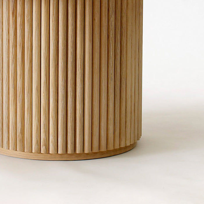 Modern Style Wooden Oval Office Desk 2 Legs Writing Desk for Office