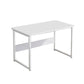 Rectangular Home Office Desk Modern H-Shape Base Writing Desk , 28.7" H