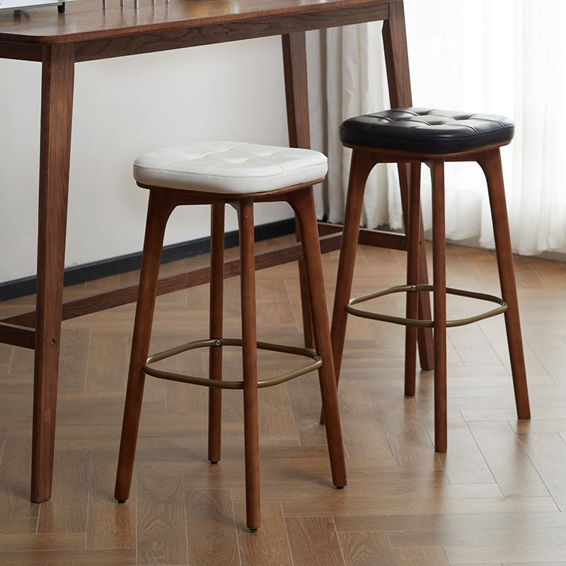 Industriële stijl houten barkruk voetsteun tegenstoel voor woonkamer